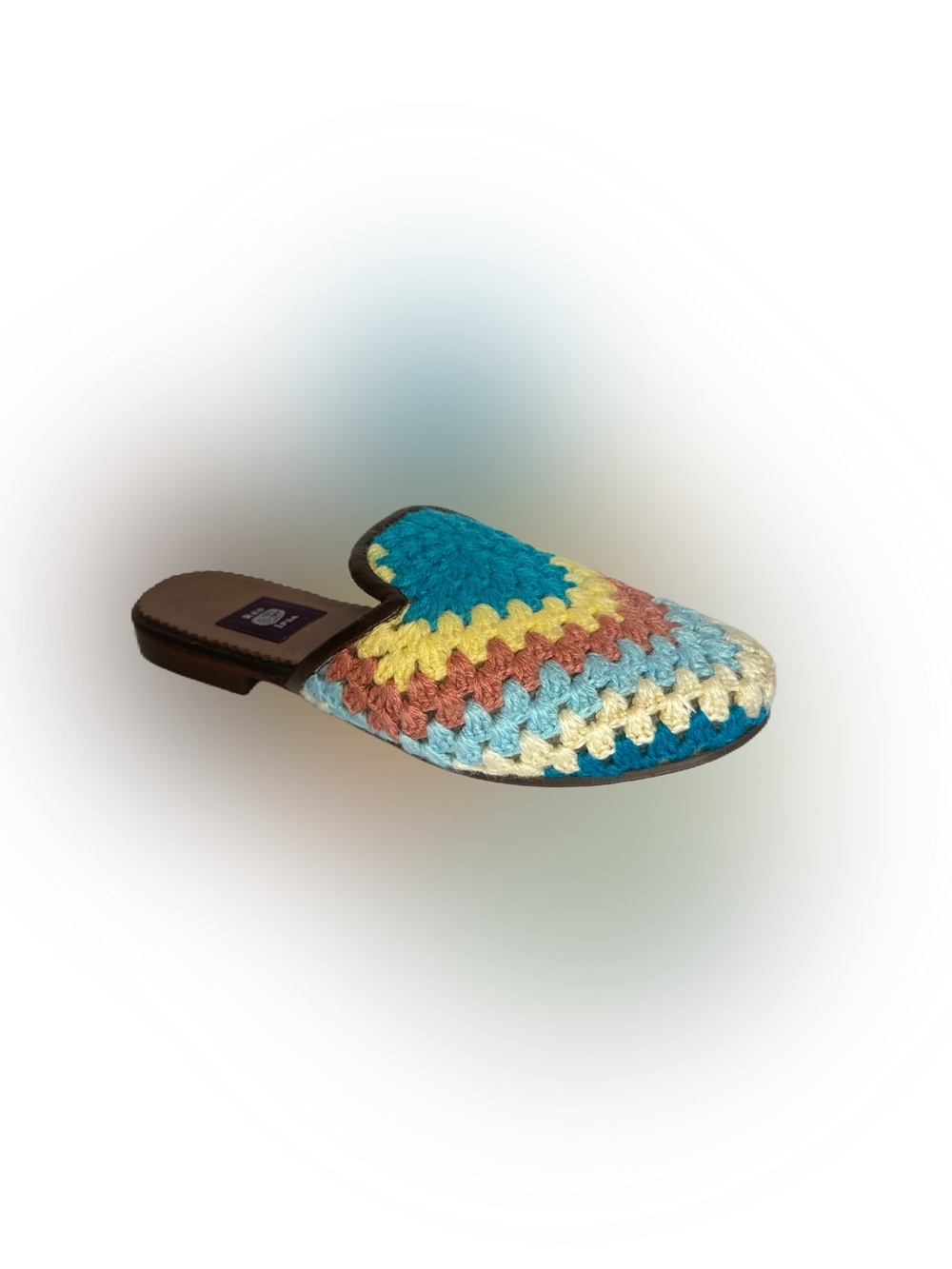 Res Ipsa Women Slide New Colorful Made In Morocco Size 8